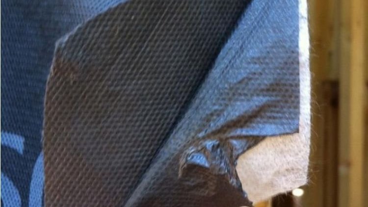 Showing the 3 layer build up of SOLITEX MENTO<sup>®</sup>