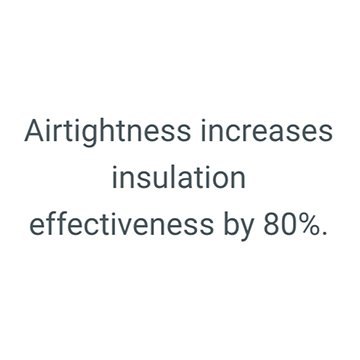 Airtightness Facts - 8