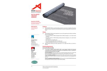 BRANZ Appraisal: SOLITEX MENTO<sup>®</sup> 1000